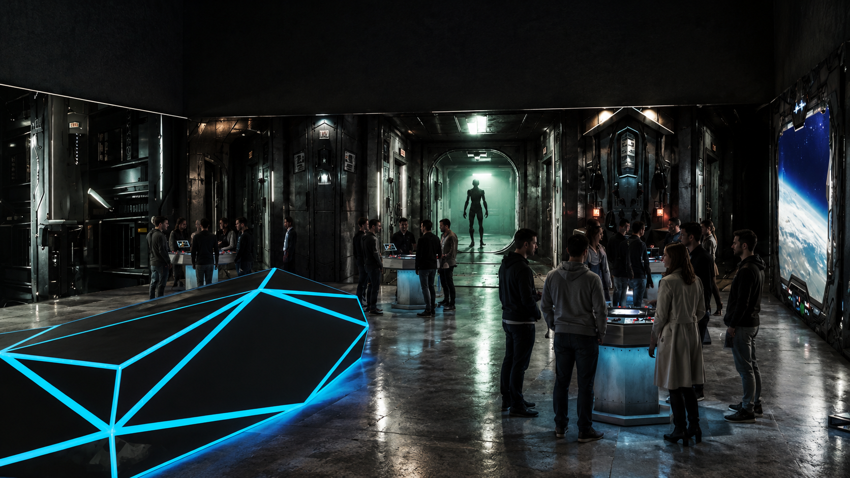 Voidspace immersive space adventure — production still 4