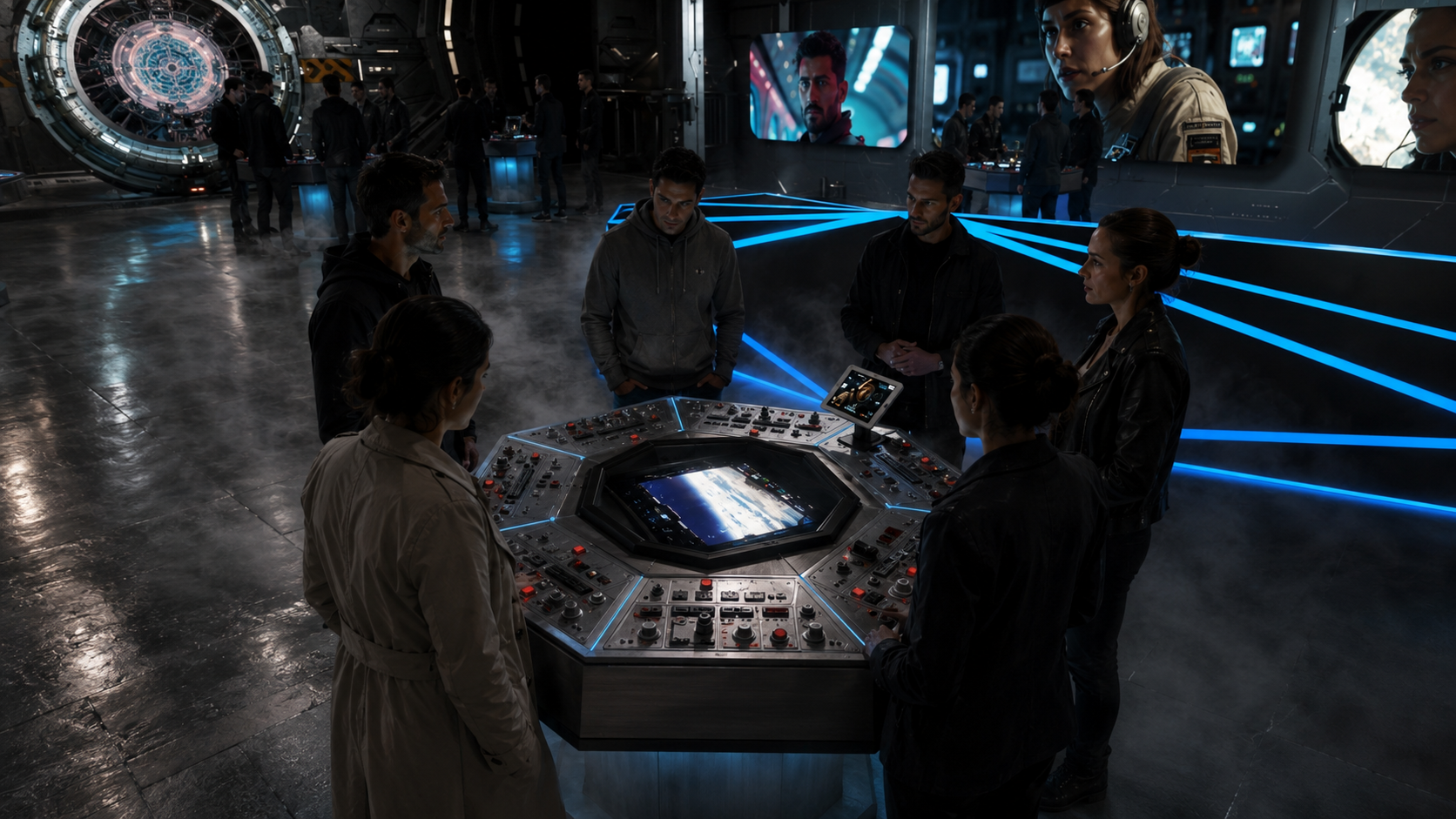 Voidspace immersive space adventure — production still 8